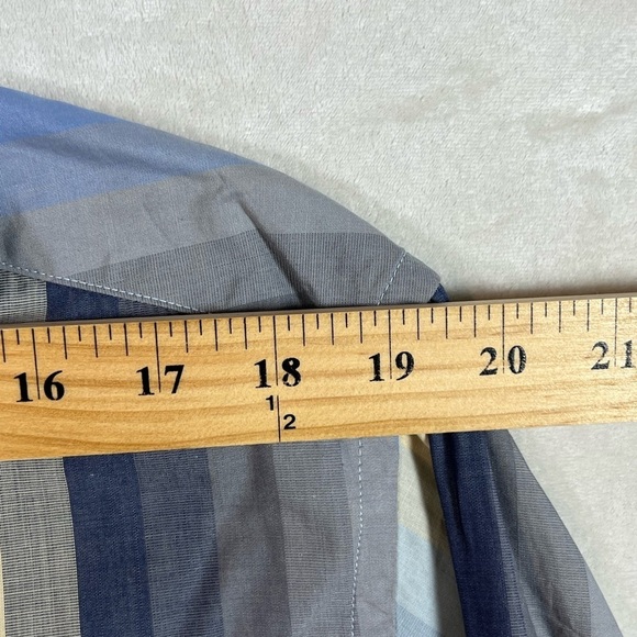 Robert Graham Large Novacheck Multicolor Flashy Collar Pattern Cuff Party Shirt - Picture 11 of 14